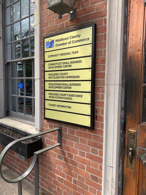 Middlesex County Chamber of Commerce Wayfinding Signs